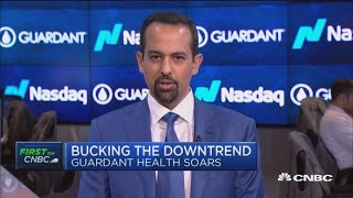 Guardant Health CEO on its soaring IPO debut [upl. by Libove]