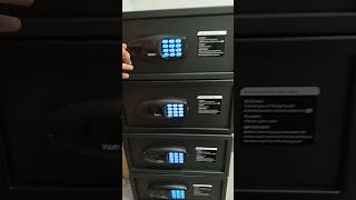 safe locker  how to work safe lock  electronic locker  locker lock viralvideo [upl. by Ecam76]