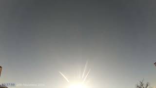 Daytime Sky Time Lapse 26th November 2024 [upl. by Ardied]