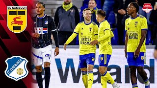 Samenvatting SC Cambuur  FC Eindhoven 21102024 [upl. by Raffaj]