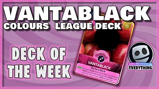 Vantablack Colors Deck Of The Week  Cards Universe amp Everything [upl. by Pilar]