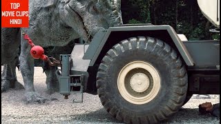 Jurassic World 2015 – Raptors vs Indominus Scene Hindi 910 l TopMovieClips Hindi [upl. by Russo]