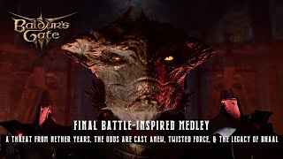 Baldurs Gate 3 Final BattleInspired Medley [upl. by Hauge]