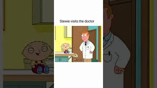 Stewie visits the doctor 😂shorts stewiegriffin familyguy [upl. by Torras]