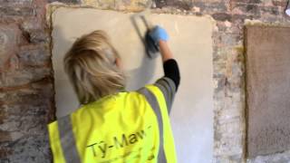 20 Finishing lime plaster smooth and flat [upl. by Lectra]