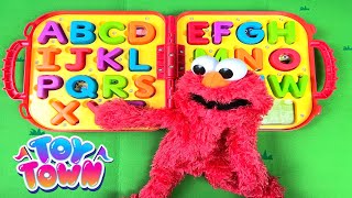 Elmo Learning ABCs  Elmo Toys [upl. by Harvie44]