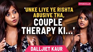 Dalljiet Kaur Opens Up on Separation from Nikhil Patel FIR Depression Wedding Son Shalin Bhanot [upl. by Aicirtam308]