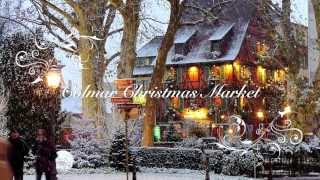 Colmar France Christmas Market  brief glimpse [upl. by Nanon]