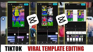 CAPCUT Template Editing Tutorial  Trending template Editing 🩸 [upl. by Ayor865]