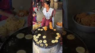 Indian Girls Making Jhuri Vaja shorts 640p 30fps H264 128kbit AAC food travelfood streetfood tr [upl. by Marlie]