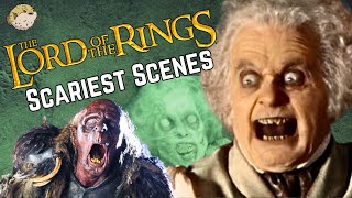 Top 10 Scary LORD OF THE RINGS Scenes [upl. by Sothena]