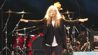 Patti Smith  Redondo Beach  Arena Open Air Vienna 2022 [upl. by Anatniuq]