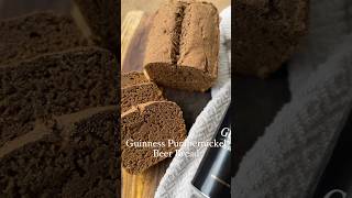 Guinness pumpernickel beer bread 😍🤎 Recipe in comments ￼ [upl. by Kristof]