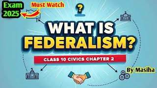 What is Federalism  Class 10 Civics Chapter 2  Federalism  CBSE  NCERT  EXAM 2025 [upl. by Dunc]