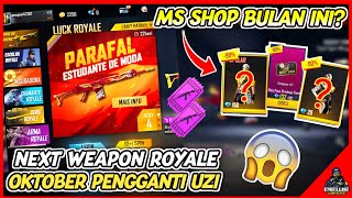 BOCORAN WEAPON ROYALE TERBARU  MYSTERY SHOP RILIS KAPAN   UPDATE FF [upl. by Suilenrac]