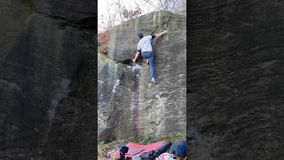 The Groove f7A Caley bouldering yorkshire [upl. by Pickett]