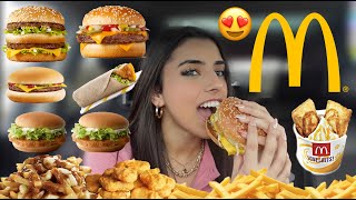 MCDONALDS MUKBANG 4500 CALS FULL VID NO CUTS [upl. by Odracir]