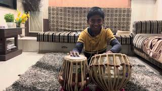 HAAN KE HAAN SONG COVER ON TABLA BY JAYESH tabla [upl. by Ramaj385]