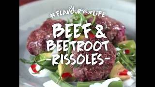 Beef amp Beetroot Rissoles [upl. by Aynotan]