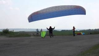 Paragliding crash Pilot is alive  no injuries [upl. by Puri]