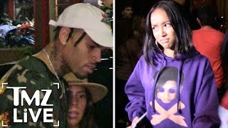 Chris Brown amp Karrueche FACE TO FACE  TMZ Live [upl. by Eniron]