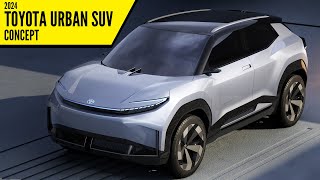 2024 Toyota Urban SUV All Electric Concept EV  First Look  Images  AUTOBICS [upl. by Ailecra]