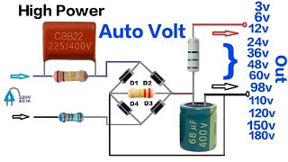 Convert 220v ac to 3v6v12v24v48v60v98v110v120v150v DC Led drivermulti output converter [upl. by Daniela]