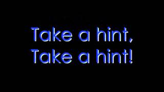 Take A Hint Lyric Video [upl. by Gemmell]