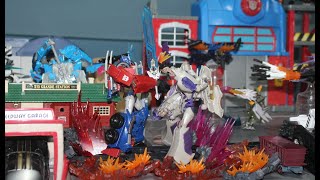 Transformers PRIME Diorama TFP Theme  Bryan Tyler [upl. by Anaerda]