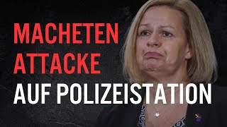 🔥KURZMELDUNG MachetenMann STÜRMT Polizeistation in Linz am Rhein [upl. by Kylen950]