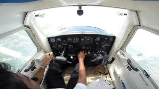 GoPro Cessna 152  Vijiths Chandelles Maneuver [upl. by Dobb]