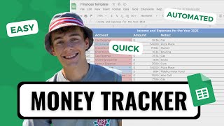 How To Track Your Expenses in 2023  Mind Blowing Google Sheets Tutorial [upl. by Taber]