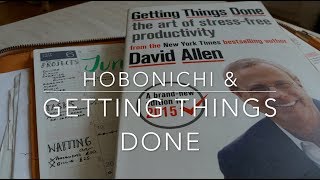 Hobonichi  Getting Things Done [upl. by Ahseyi]