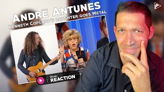 André Antunes  Kenneth Coplands daughter goes Metal Reaction [upl. by Yhtuv]