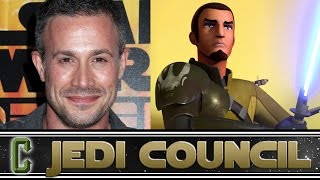 Collider Jedi Council  Freddie Prinze Jr aka Kanan Live In Studio [upl. by Idnek]