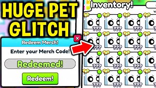 I FOUND This HUGE PET GLITCH and It BROKE Pet Simulator 99 [upl. by Myer]