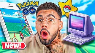 🚨ATUALIZADO 2024🚨 POKEMON GO NO COMPUTADOR COM HACK  SEM TOMAR BAN  😱🤯😍pokemongo [upl. by Suilenroc]