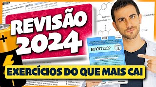 ⏰ REVISÃO DEFINITIVA ENEM 2024 O que mais cai em QUÍMICA NO ENEM [upl. by Huang]