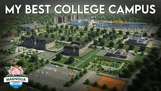 Building a MASSIVE Custom University Campus in Cities Skylines 2  MC 7 [upl. by Animar]