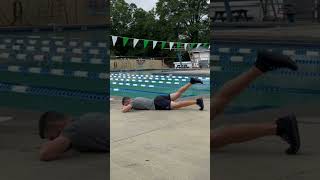 Backstroke Kick Exercise  Prone Flutter Kick [upl. by Enala]