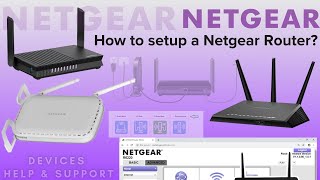 How to setup Netgear Router  routerloginnet [upl. by Tildie]