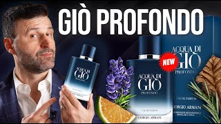 NEW ARMANI Acqua di Gio Profondo eau de parfum 2024 REVIEW 🌊☀️ [upl. by Daus]