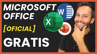 CÓMO DESCARGAR MICROSOFT OFFICE GRATIS OFICIAL 2024 [upl. by Caria]