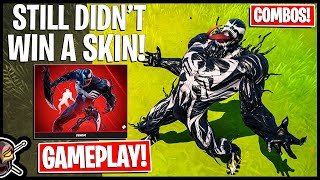 Before YOU Buy VENOM in Fortnite Gameplay  Combos [upl. by Ecraep]