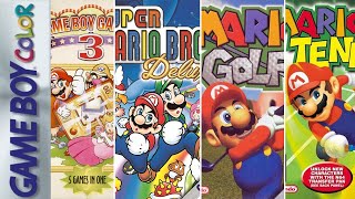 Mario Games for GBC [upl. by Byers]