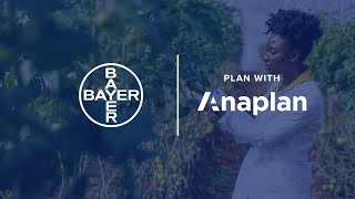 Bayer plans with Anaplan [upl. by Arihsat]