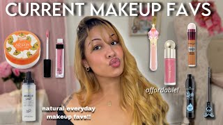 CURRENT MAKEUP FAVORITES affordable amp beginner friendly [upl. by Mussman398]