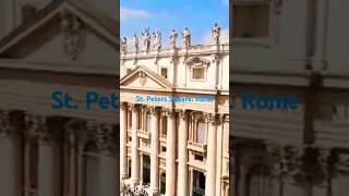 St Peters Square Rome [upl. by Zeuqcaj]