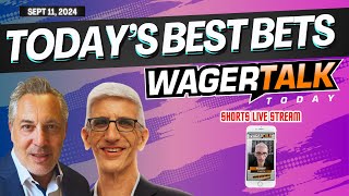 WAGERTALK TODAY BEST BETS  MLB  NFL WK 2  CFB WK 3  Free Picks [upl. by Runck]