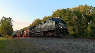 4K 91424 NS eastbound coaltrain 594 at Millerstown PA shorts short viralvideo video train [upl. by Aramoj465]